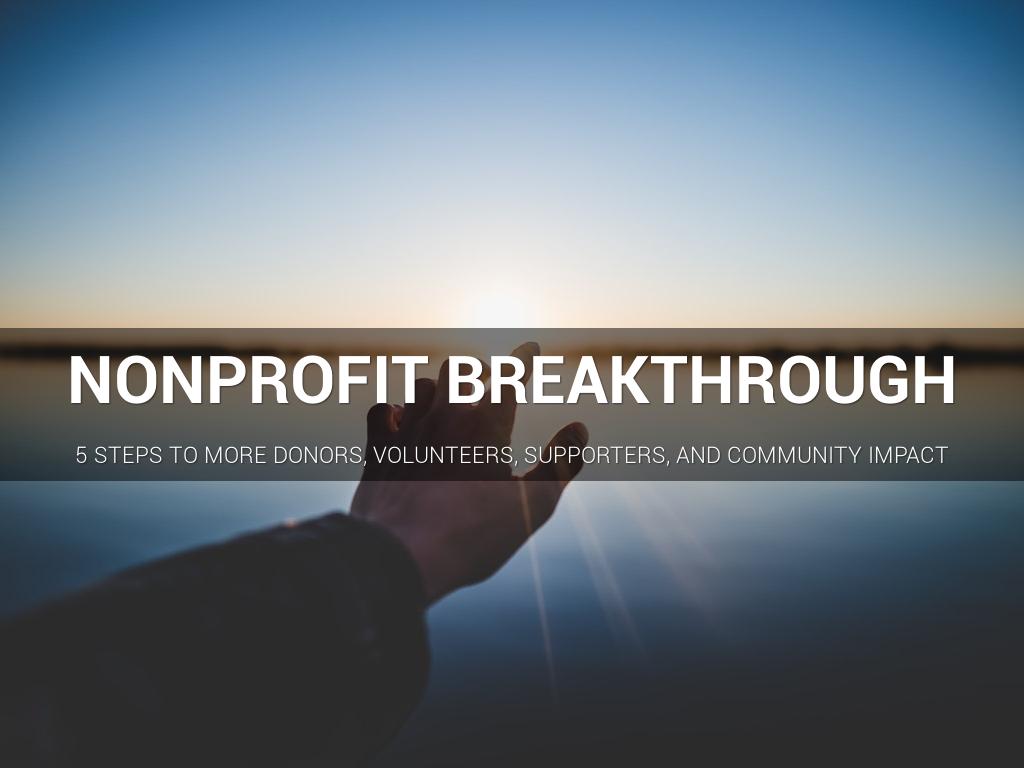 Nonprofit Breakthrough