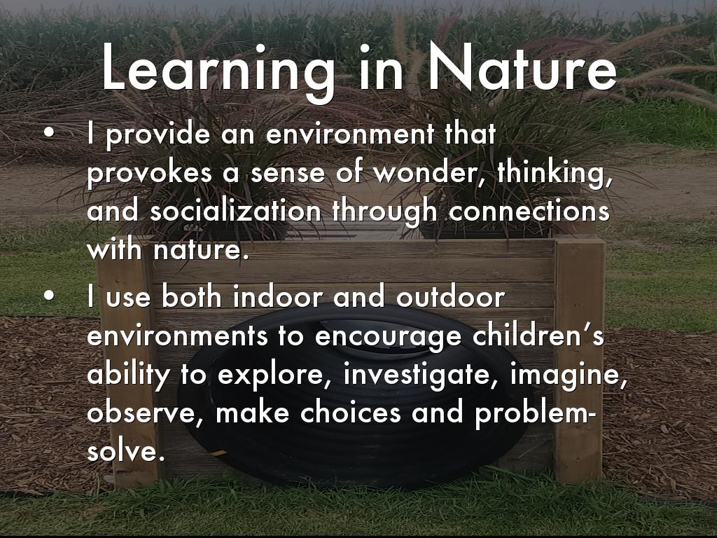 Nature and Play-based Learning by tinad.01