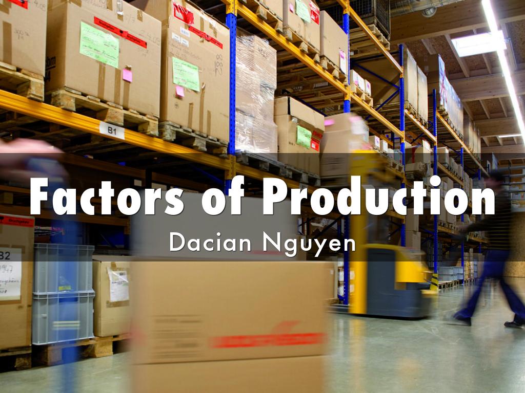 Factors of Production