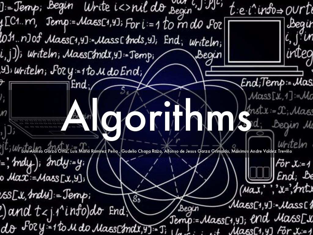 Algorithms