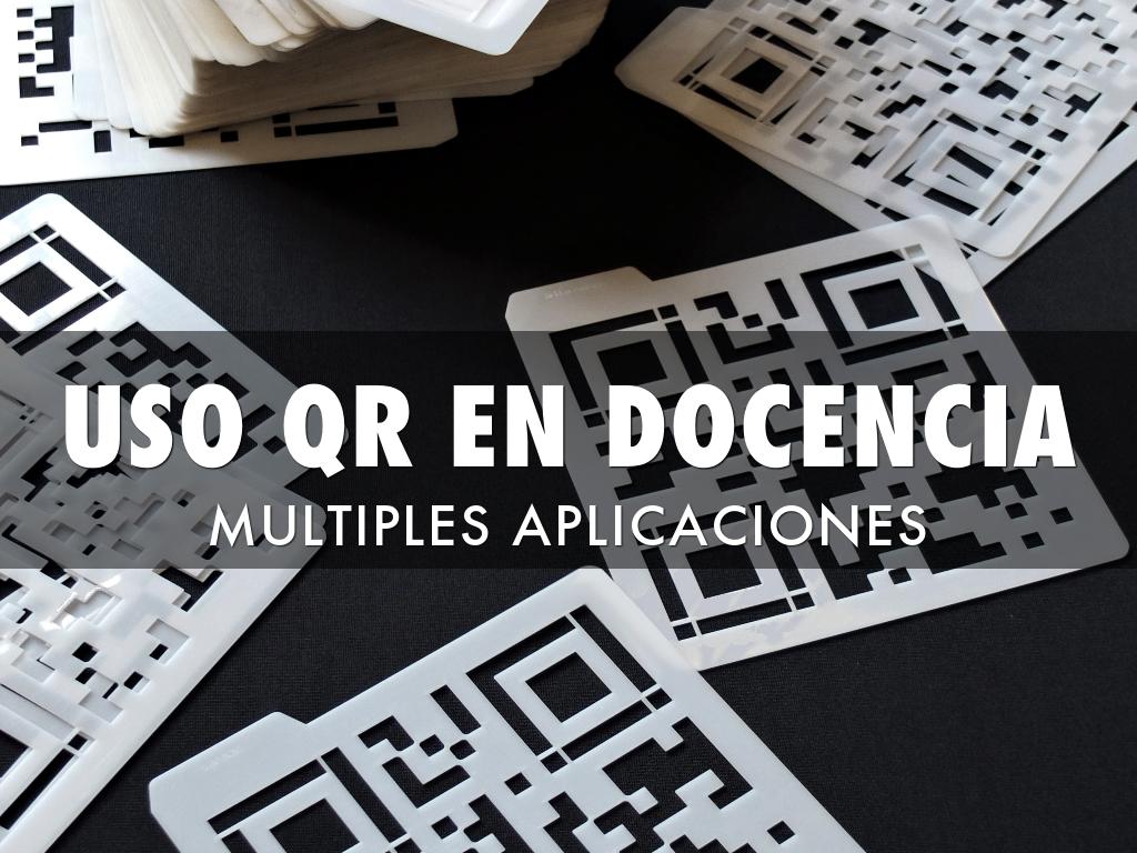 Uso QR en docencia