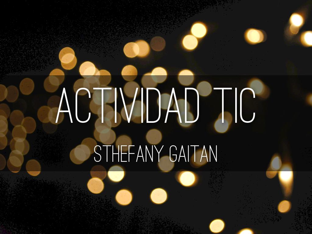 Actividad TIC Matemáticas 