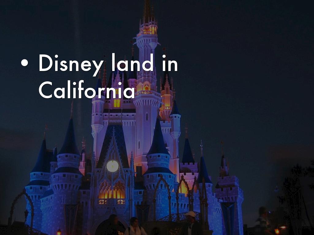 Disney Land In California 