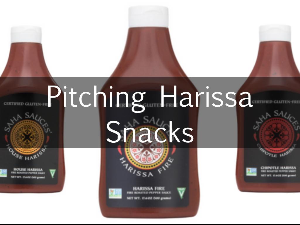 Pitching Harissa Snacks