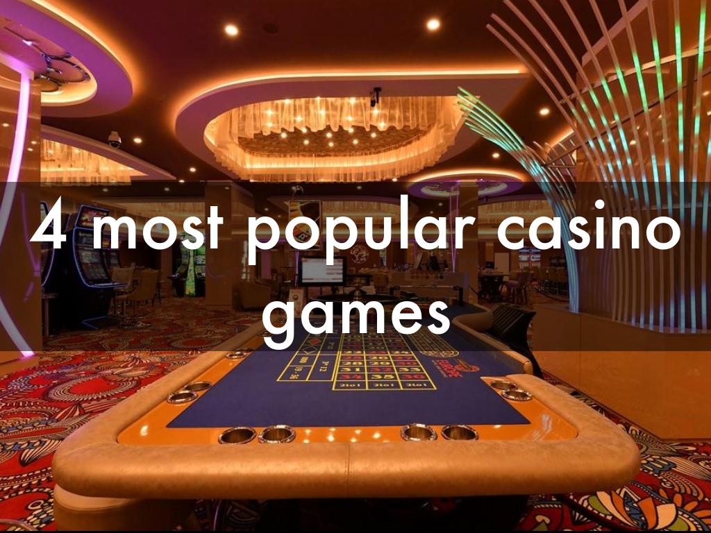 Most Popular Online Casino Games
