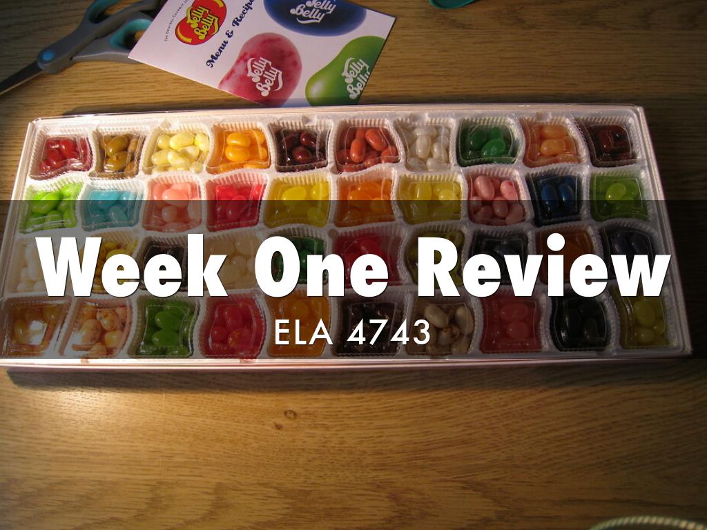 Week Two, ELA 4743