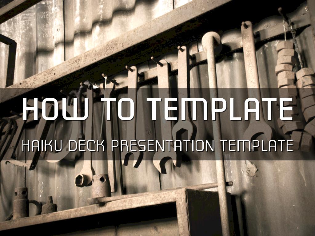 How To Template çå¯æ¬