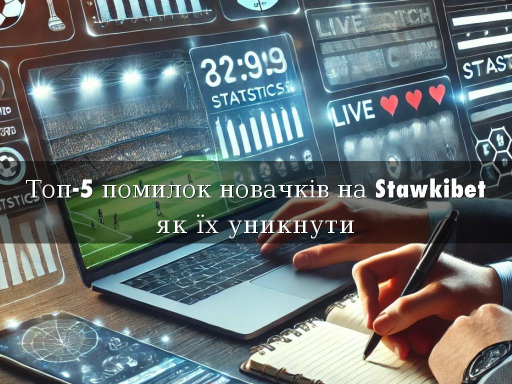 Топ-5 помилок новачків на Stawkibet