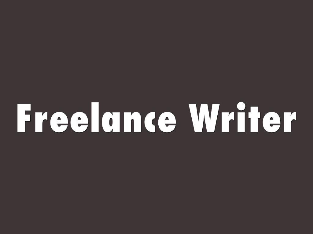 Freelance Writer