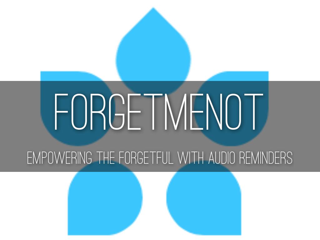 ForgetMeNot