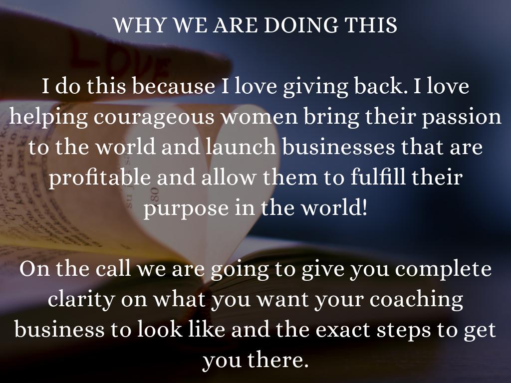 The 5 Steps to attract High End Coaching Clients,