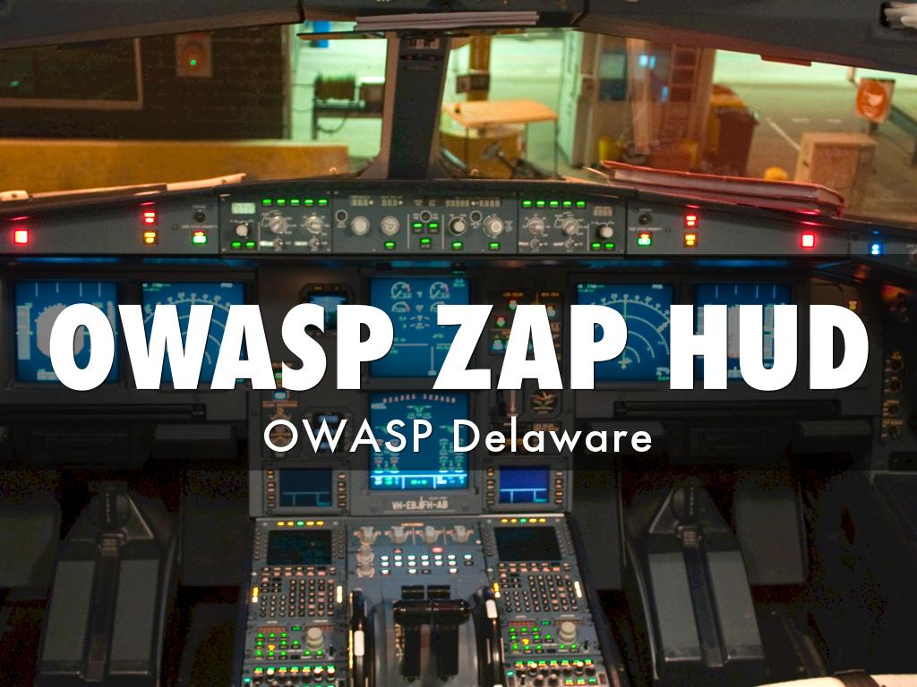 OWASP ZAP HUD Intro