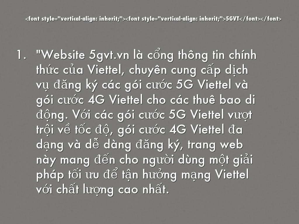 <font style="vertical-align: inherit;"><font style="vertical-align: inherit;">5GVT</font></font>