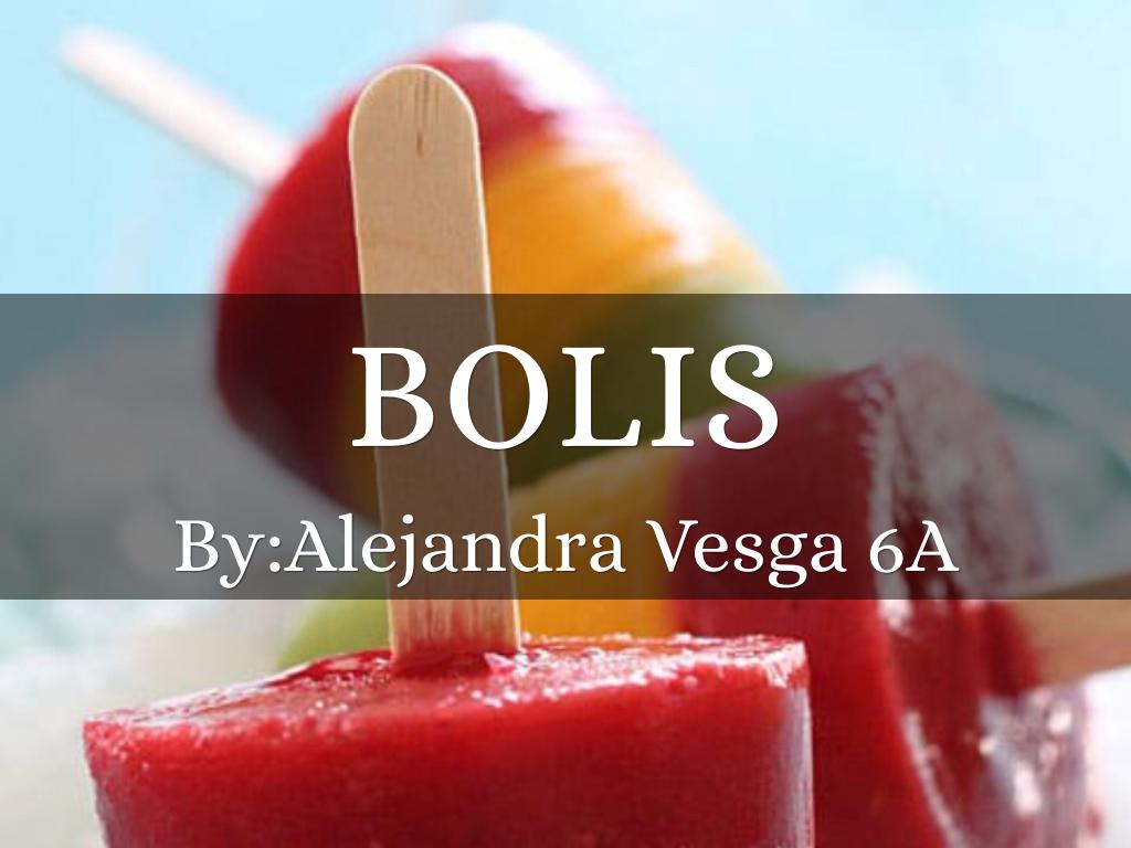 Receta De Bolis