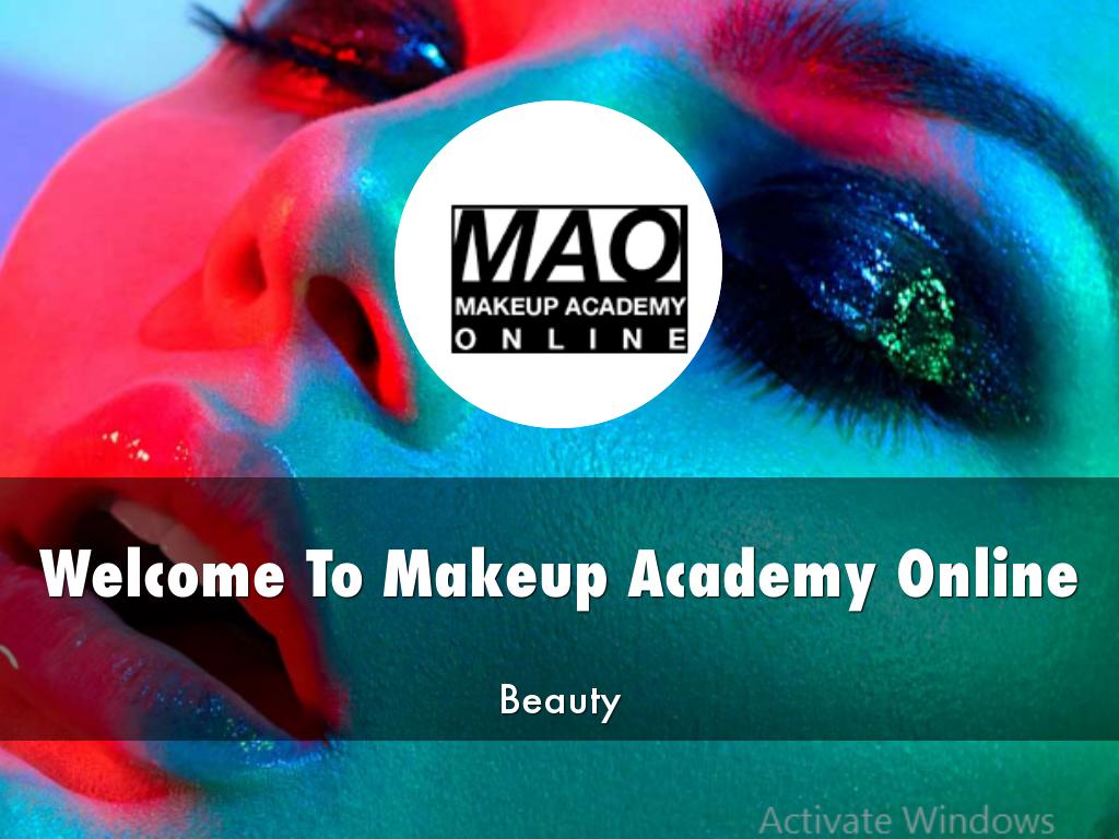 Makeup Academy Online Presentation