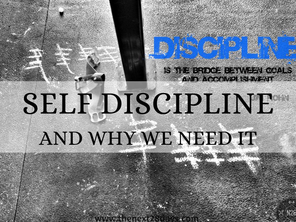 Self-Discipline 