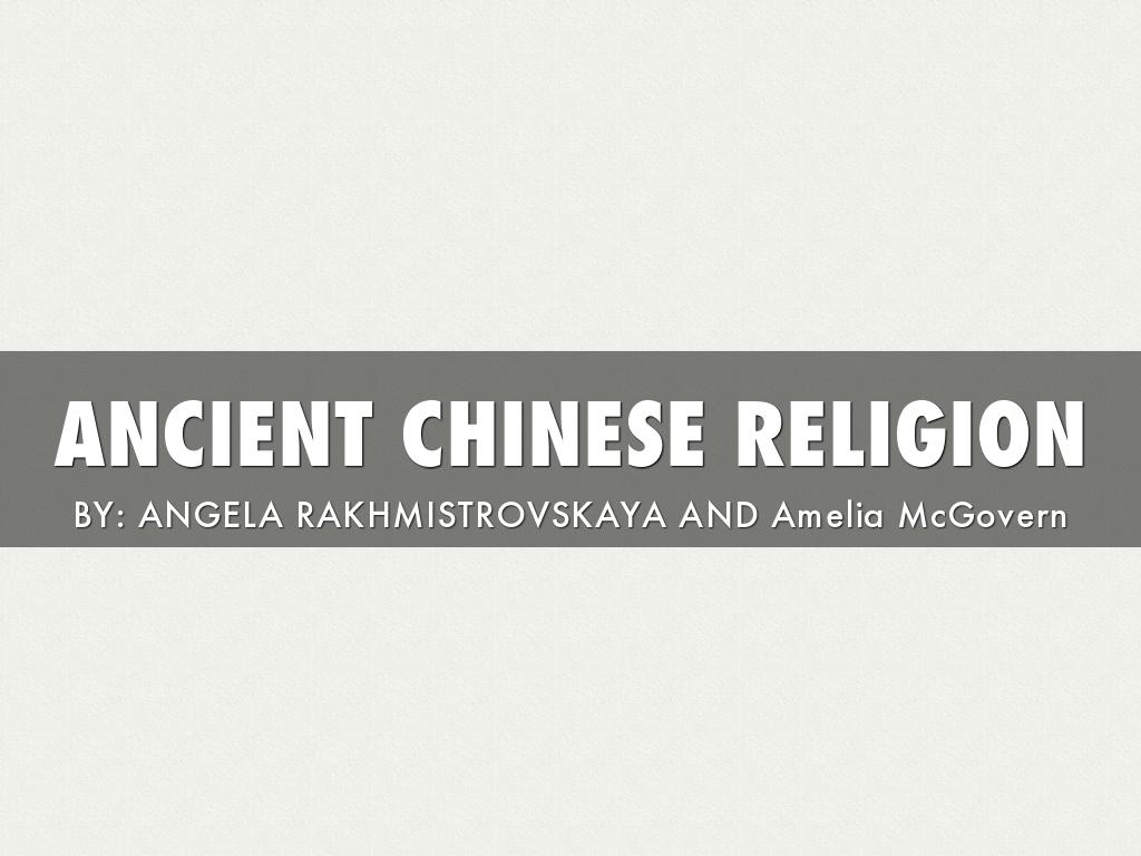 Ancient China Religion
