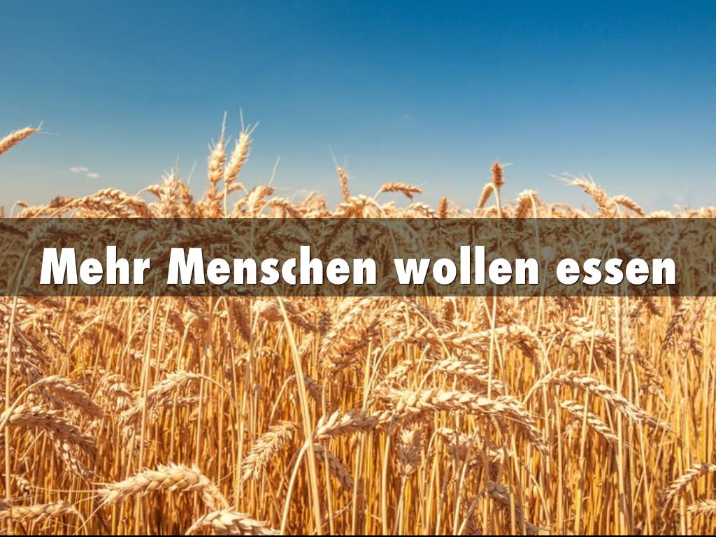 Mehr Menschen wollen essen