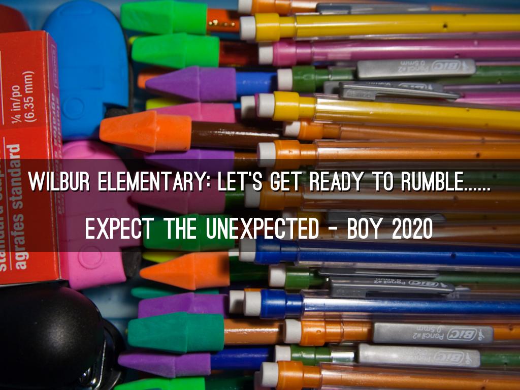 Let's Get Ready to RUMBLE......