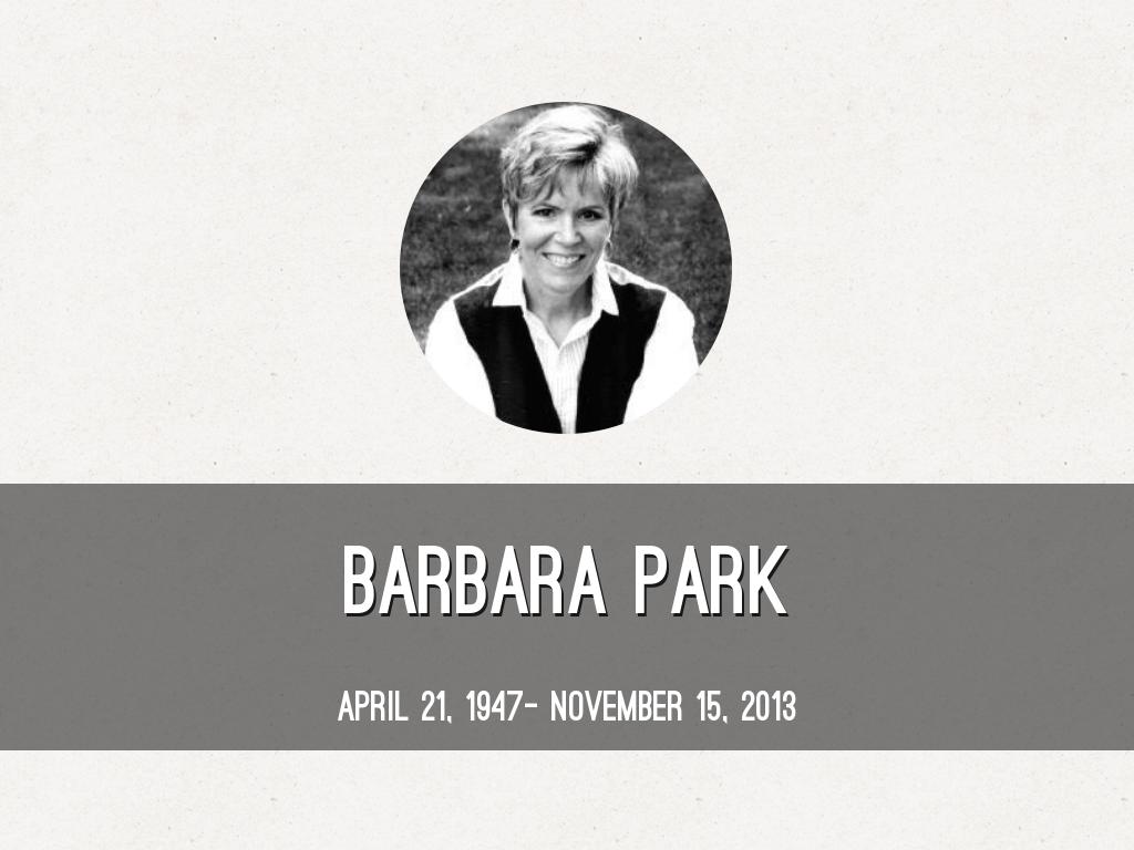 Barbara Park