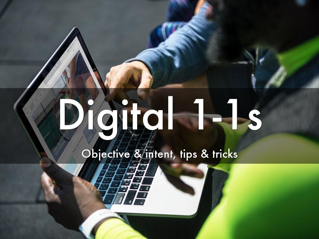 Digital 1-1s