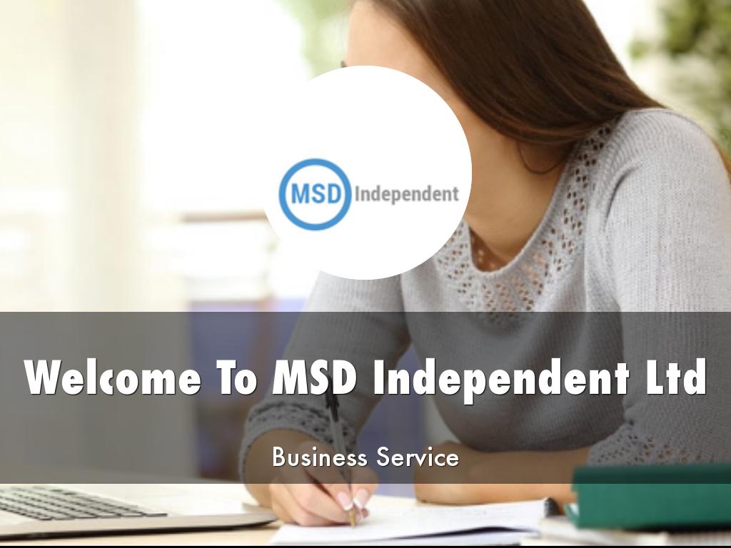 MSD Independent Ltd Presentation