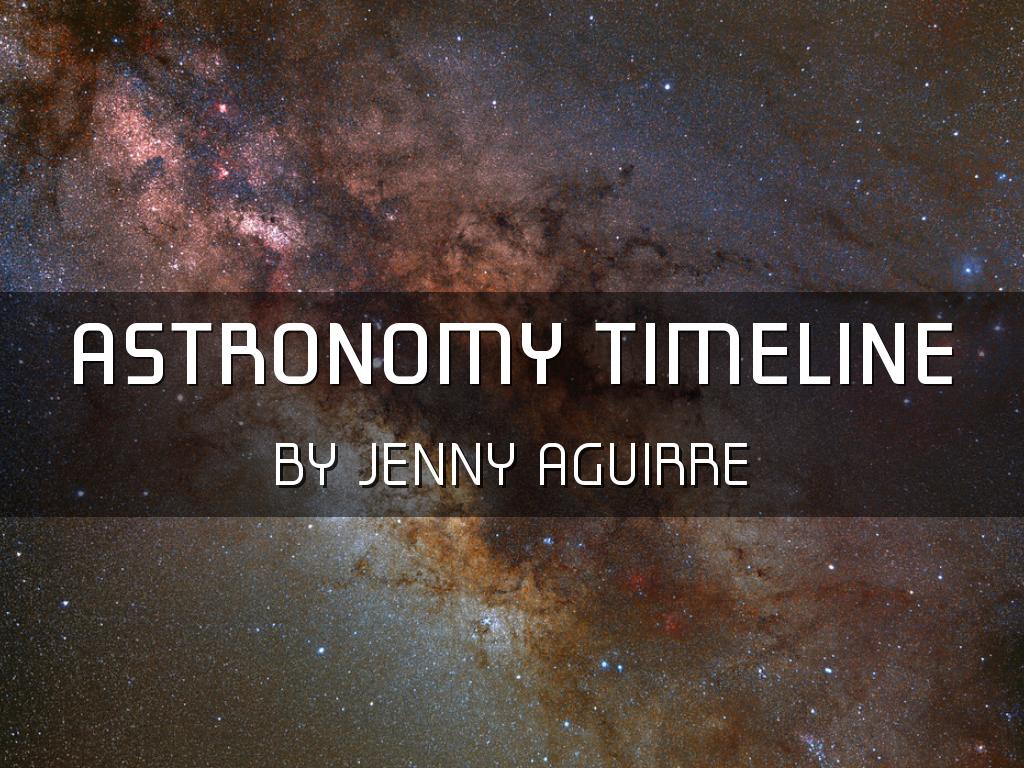  Astronomy Timeline