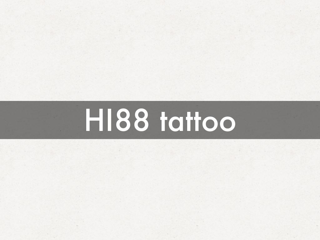 HI88 tattoo