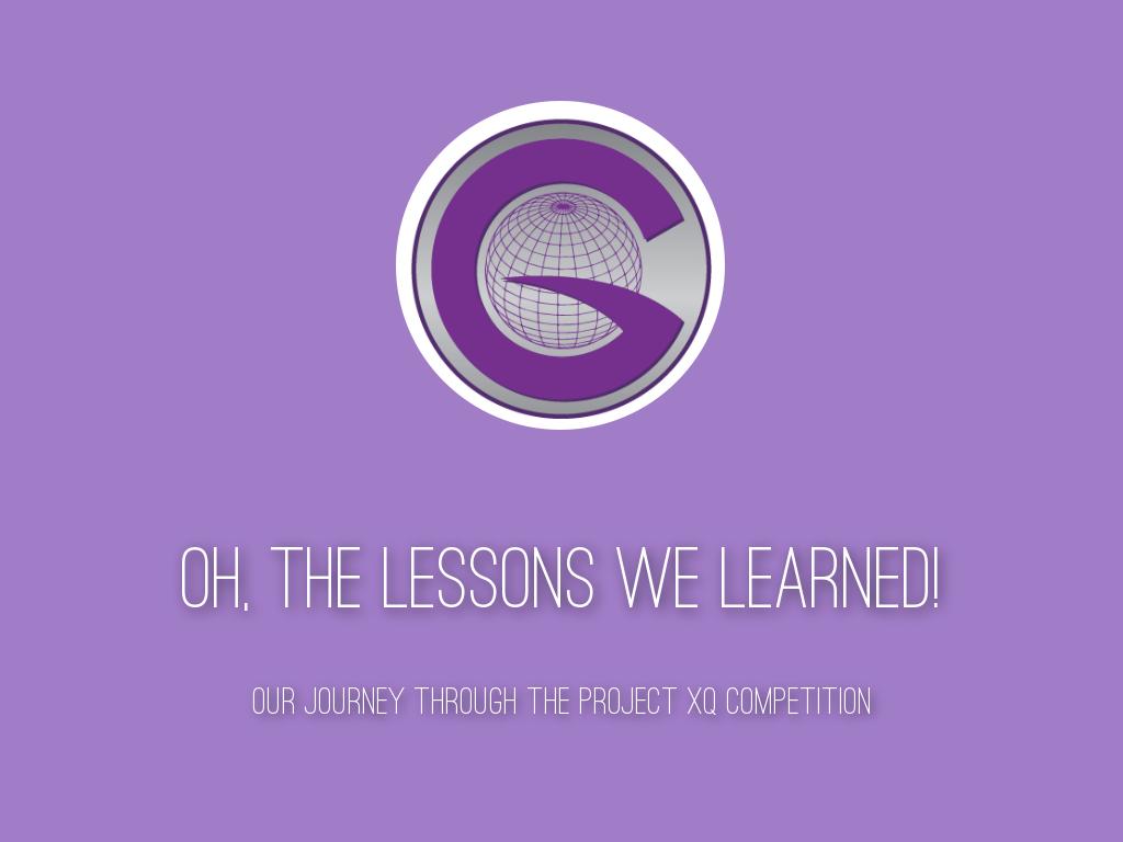 Oh the Lessons We Learned