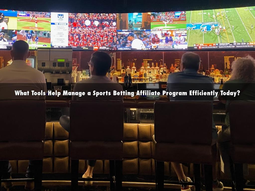 What Tools Help Manage a Sports Betting Affiliate Program Efficiently Today?