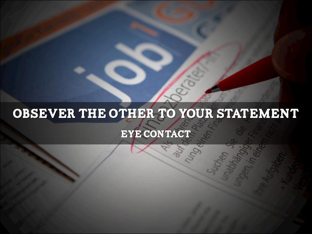 Non Verbal Communication 