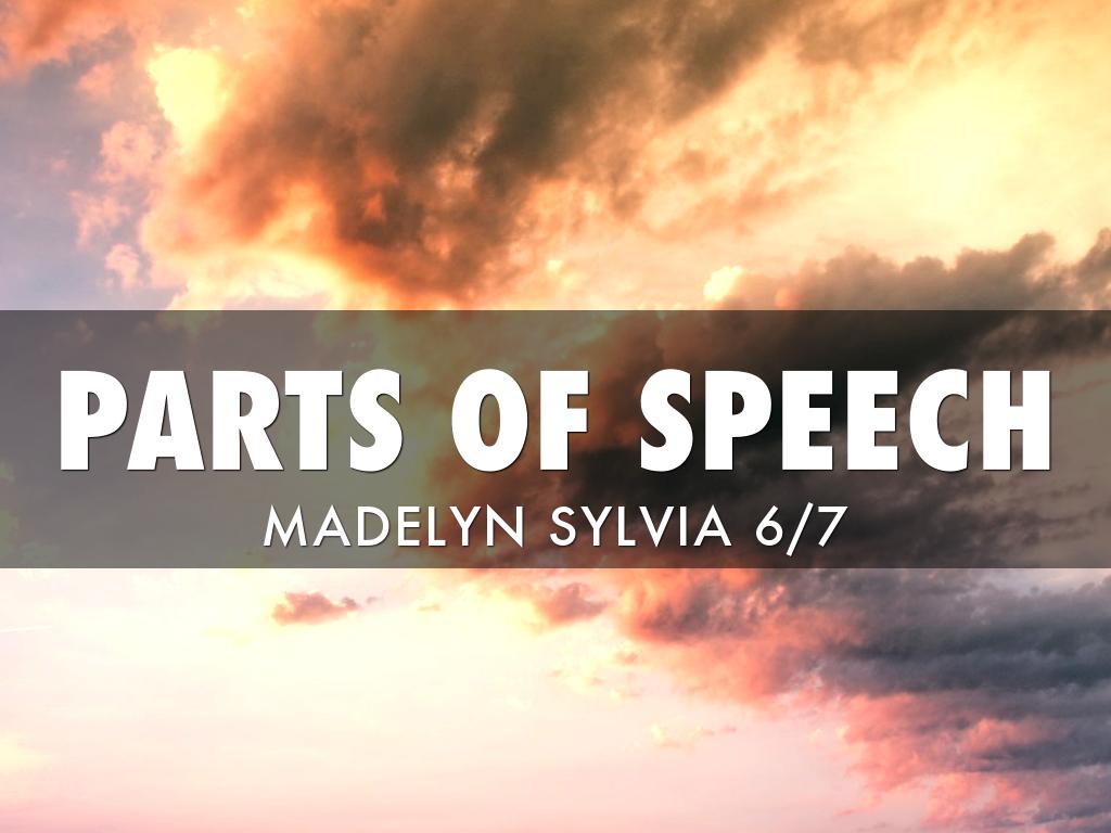 Parts Of Speech