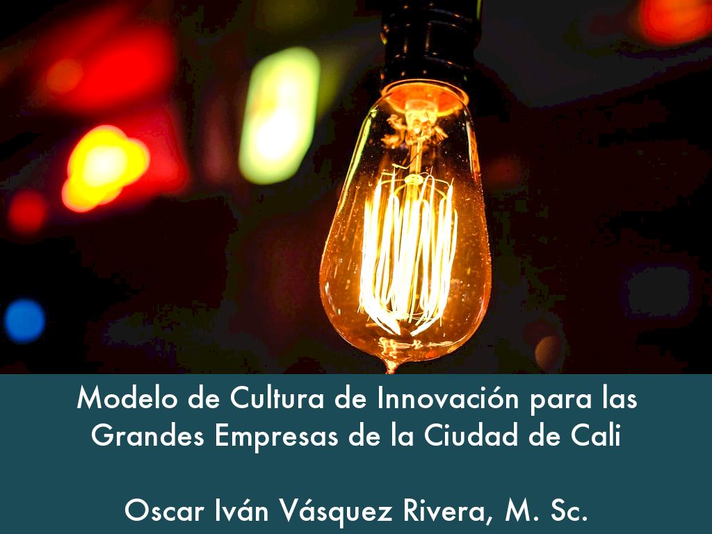 Modelo Cultura de Innovación