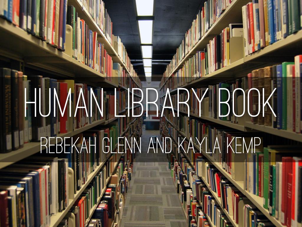 Human Library Book by princessrcg