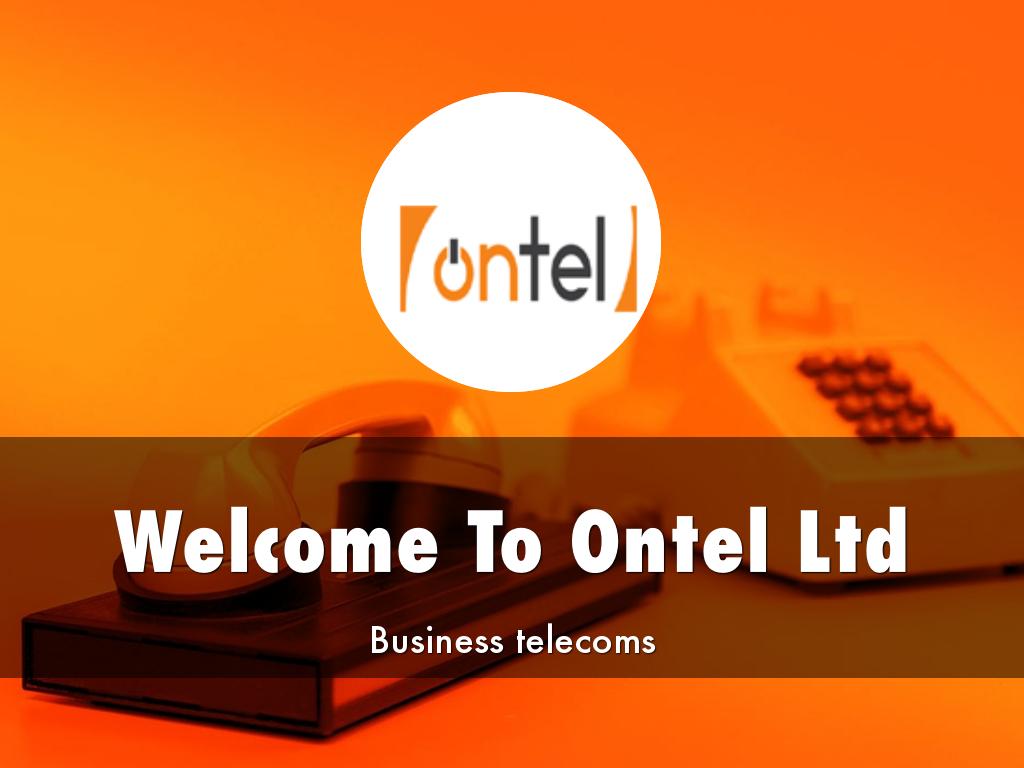 Ontel Ltd Presentation