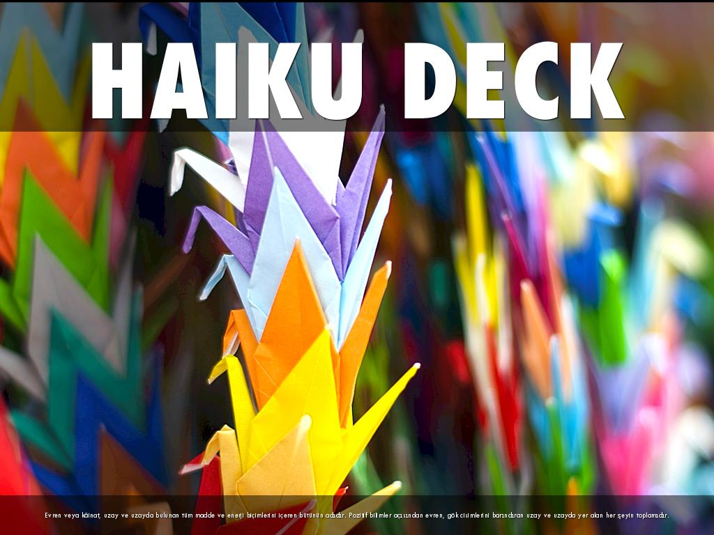 What Is Haiku Deck?