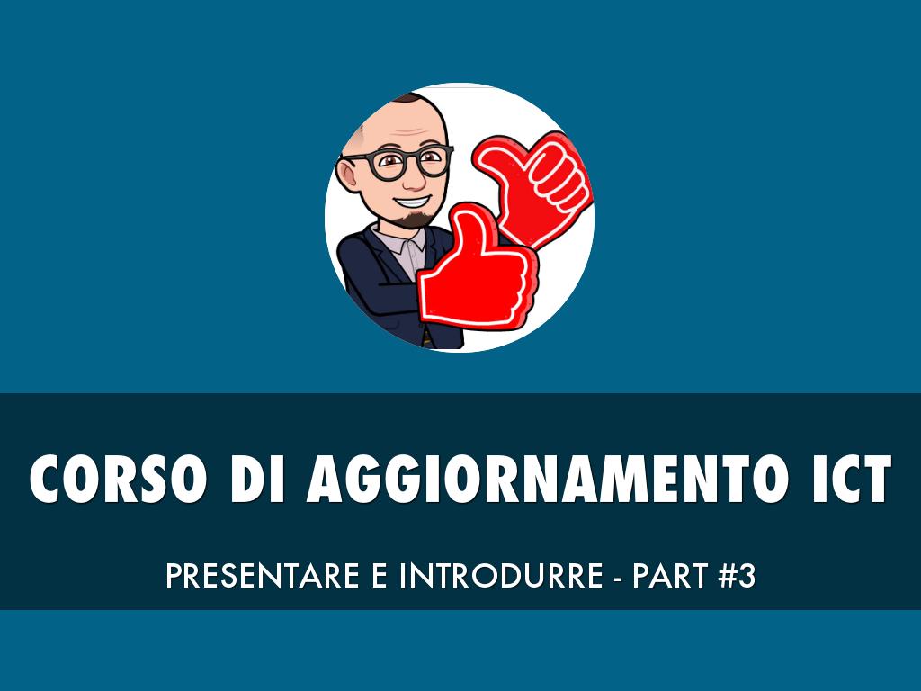 Corso Di Aggiornamento ICT