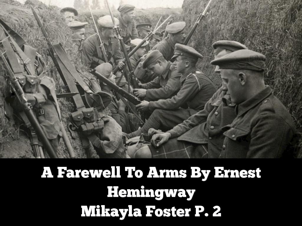A Farewell To Arms