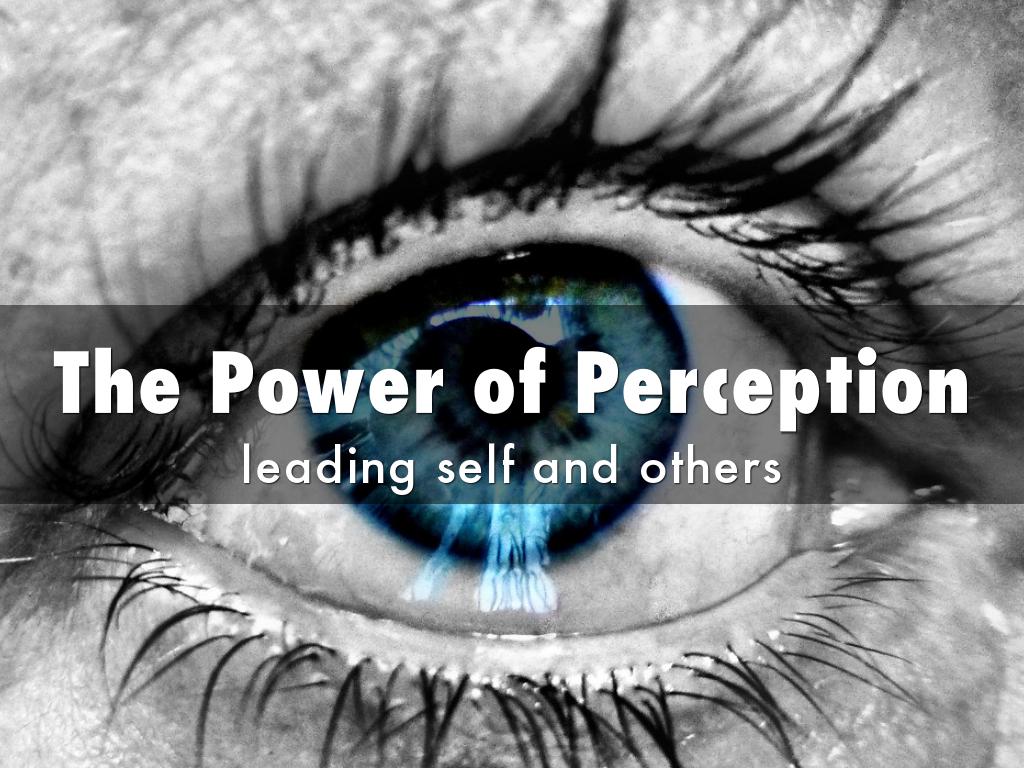 The Power of Perception