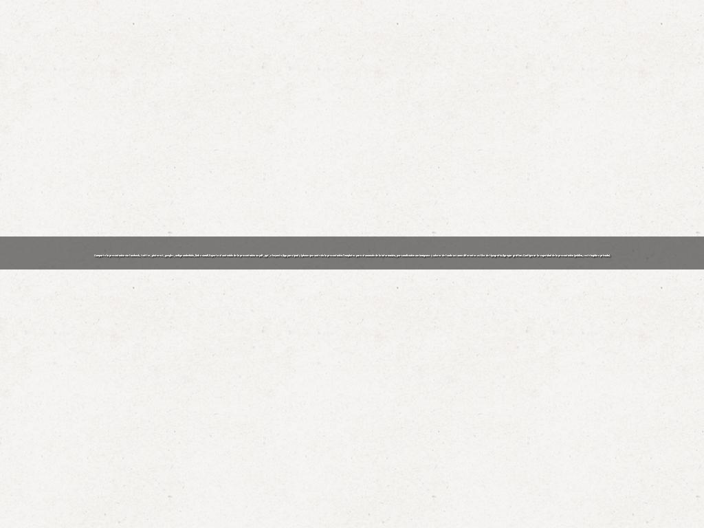 Comparte la presentación vía facebook, twitter, pinterest, google+, codigo embebido, link o email.Exporta el contenido de la presentación en pdf, ppt, o keynote.App para ipad y iphone que controla la presentación.Templates para el acomodo de la información, personalización con imágenes y colores de fondo así como diferentes estilos de tipografía.Agregar gráficas.Configurar la seguridad de la presentación (publica, restringida o privada).