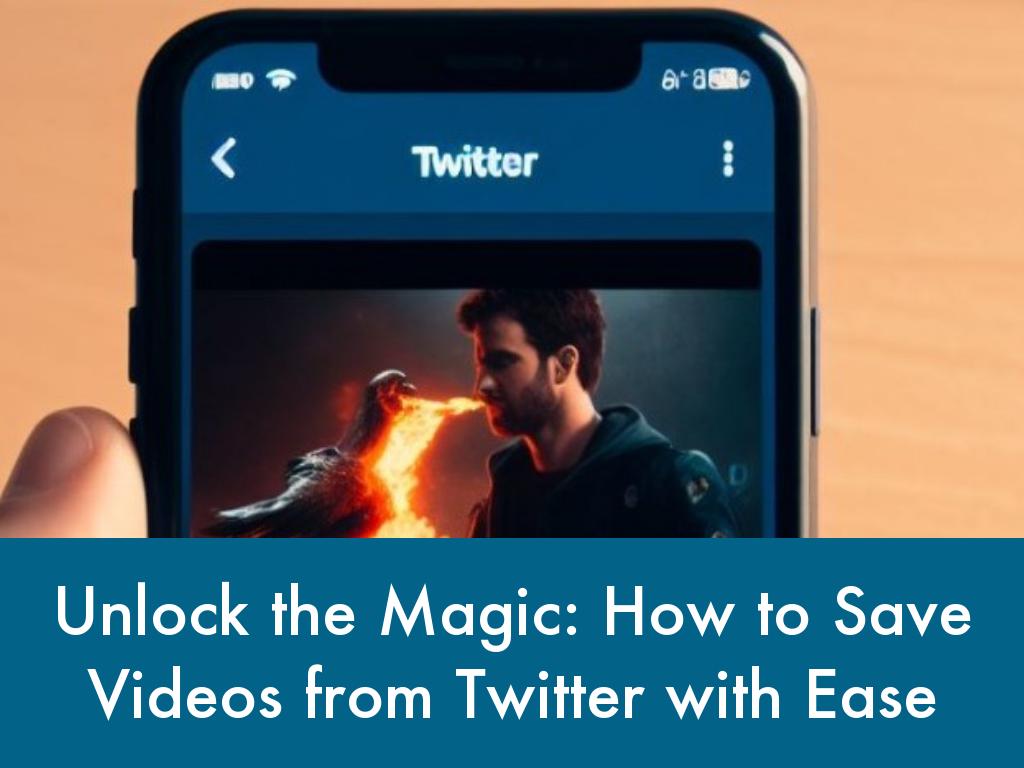 How to Save Videos from Twitter with Ease by miataylori