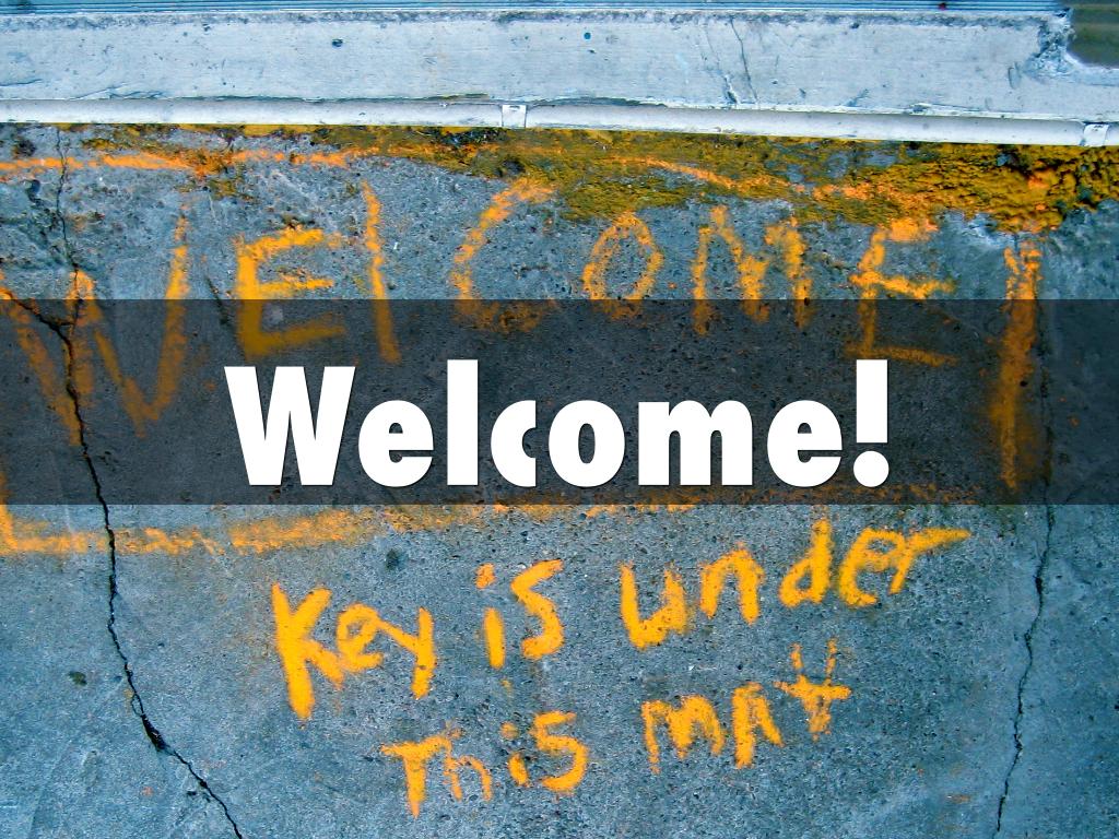 Welcome!