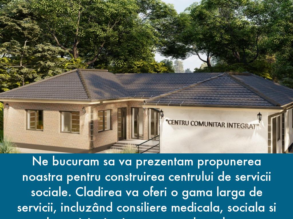 Centru comunitar integrat comuna Sarmasu