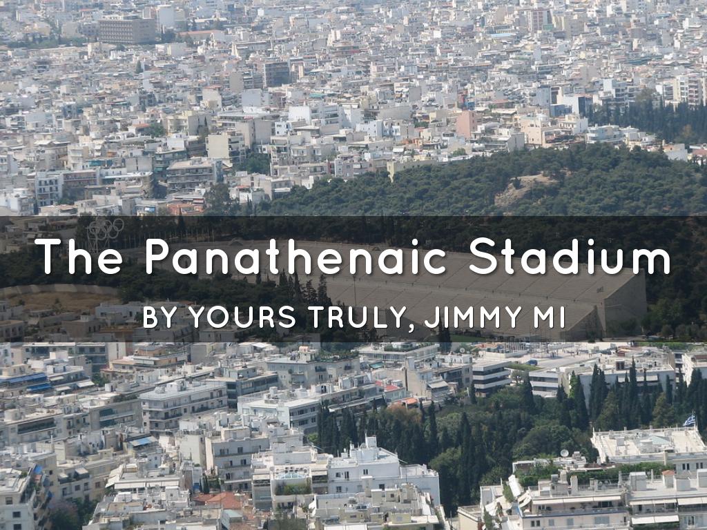 The Panathenaic stadium