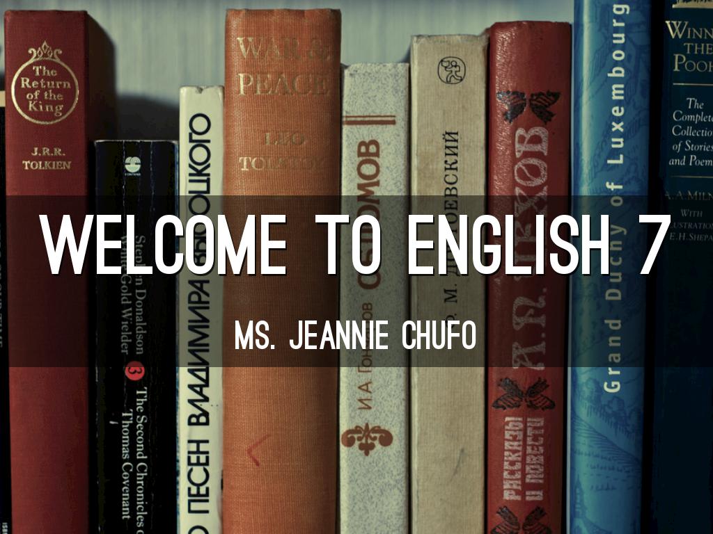 Copy of Honors English 7