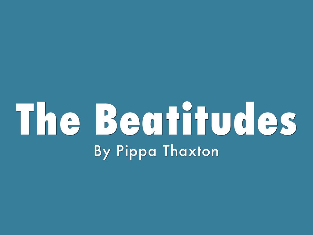 Beatitudes