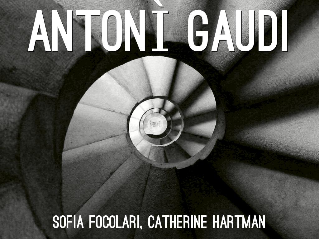 Maths in Antonì Gaudi's Work