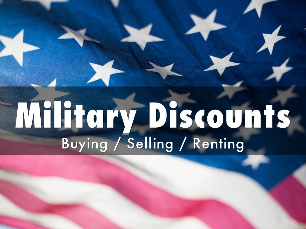 Military Discounts by Mario Gonzalez