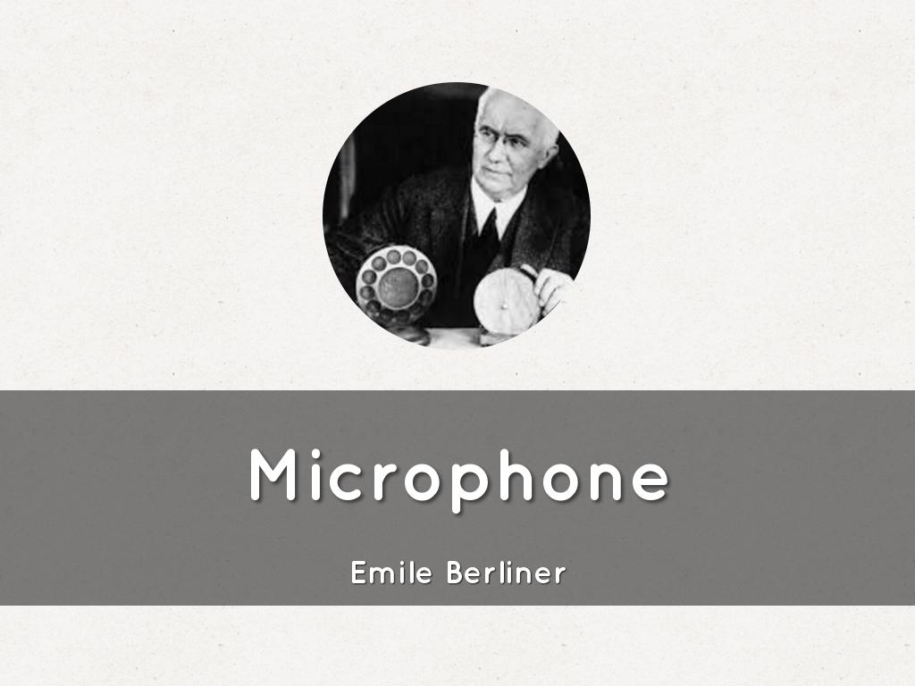 Microphone