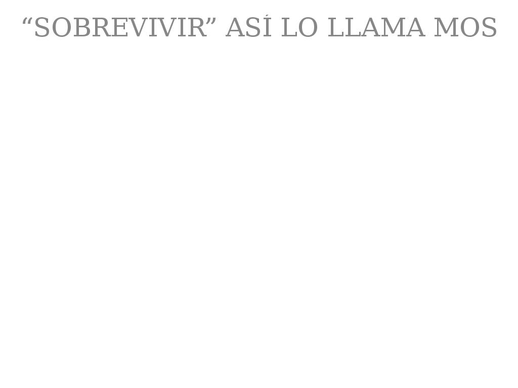SOBREVIVIREi
